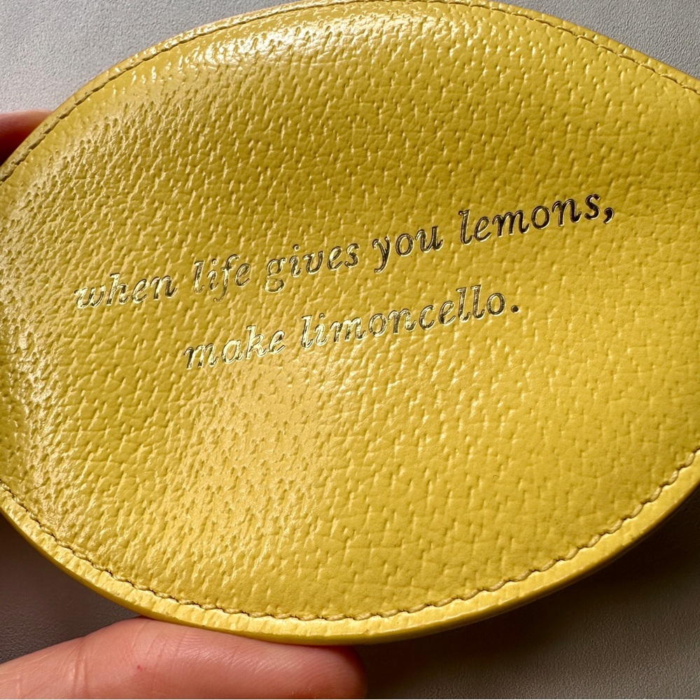 Kate Spade Limoncello Coin Purse Bag Charm - Picture 5 of 7